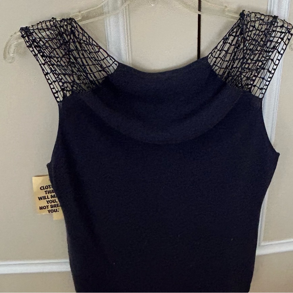 NEW Women's Sleeveless Top with Embellishments